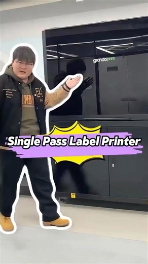 High speed label printer,no more job change hasste,!#madeinchina #package diy #label #sourcefactory