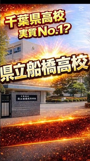 千葉県実質NO.1？｜県立船橋高校 #千葉県高校 #中学2年生 #高校受験 #高校生 #高中志願 #高校選び #中学生 #高校紹介 #千葉の高校