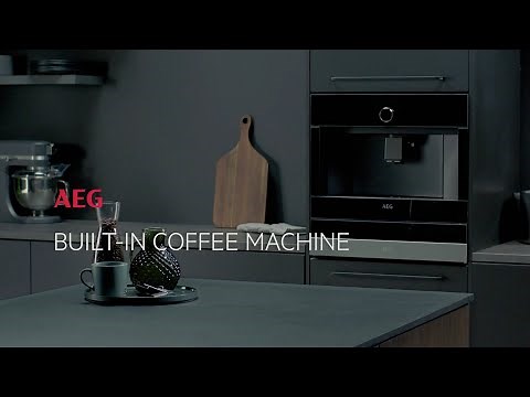 How to set up your AEG built-in coffee machine in 10 steps