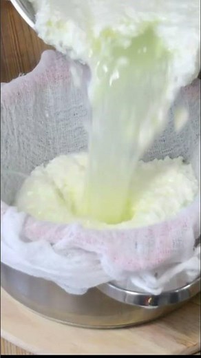 Быстрый Творог из Молока и Кефира