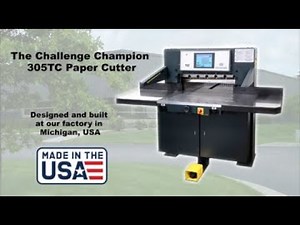 The Challenge Champion 305TC Paper Cutter