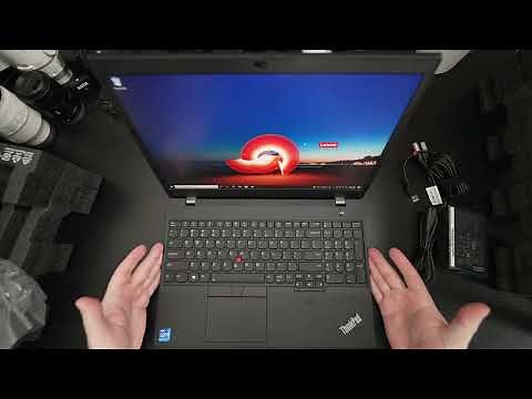 Lenovo ThinkPad T15p Gen 2 Unboxing