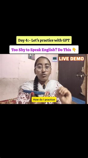 How I Practice English Alone with ChatGPT | Real Demo #english #viral #trending #shorts #chatgpt