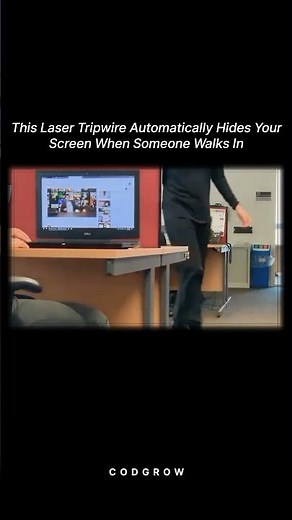 This Laser Tripwire... | #shorts #shortsfeed #youtubeshorts