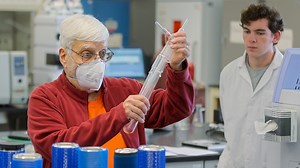 2.2K views · 39 reactions | Students in Joseph Merola's inorganic chemistry lab are provided a unique experience to grow in their chemistry knowledge and passion as they complete their senior capstone projects and witness the book-based principles of chemistry come to life. By taking a hands-on approach to their studies, students are able to channel creativity into their work in chemistry and see its impact on day-to-day life. 離 | Virginia Tech | Facebook