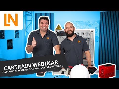 Realistic HV Battery Repair Training with LN's CarTrain & Cell Balancer | Webinar