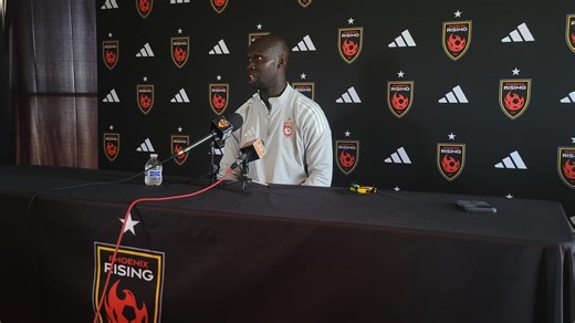 Phoenix Rising head coach Pa-Modou Kah breaks down the state of his club