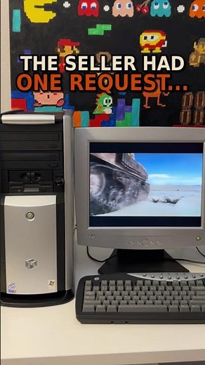 He Made Me Promise to Play THIS on His Old Gateway #windowsxp #retrogaming