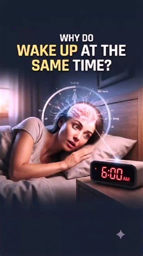 ⏰ Why Do You Wake Up at the Same Time Every Day? 😳 The science will shock you 🤯.