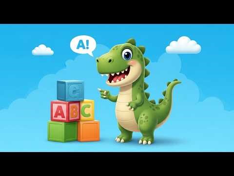 ABC Dinosaurs A to Z | Dinosaur Names Song | Merry Minis