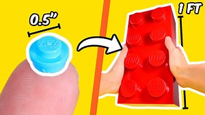 世界最小与最大乐高积木对决_哔哩哔哩_bilibili