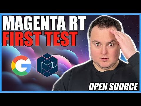 Magenta RT — Infinite Real-Time Music Gen by Google DeepMind (Full Demo)