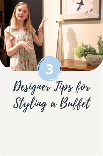 Want to take your dining room buffet from basic to beautifully...