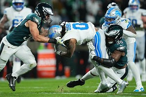 Detroit Lions live updates recap: Offense pummeled by Eagles in Sunday-night defeat