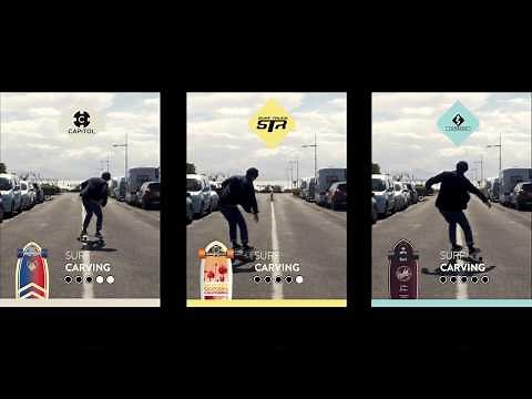 FLYINGWHEELS - 3 Surfskates Technologies