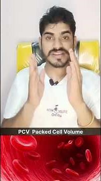 PCV Packed cells volume Normal Range #neet #science #doctor #biology