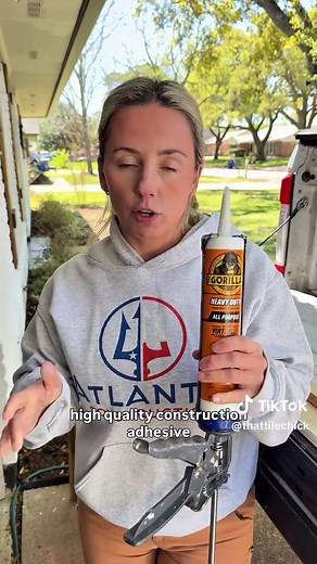 Gorilla Glue Heavy Duty Construction Adhesive for No-Nail Fixes