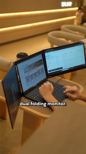 A "Portable" Triple Monitor Set Up