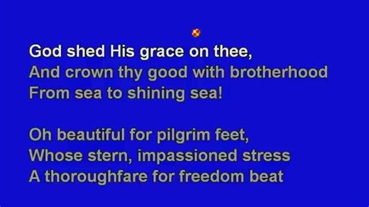 America The Beautiful（卡拉OK）