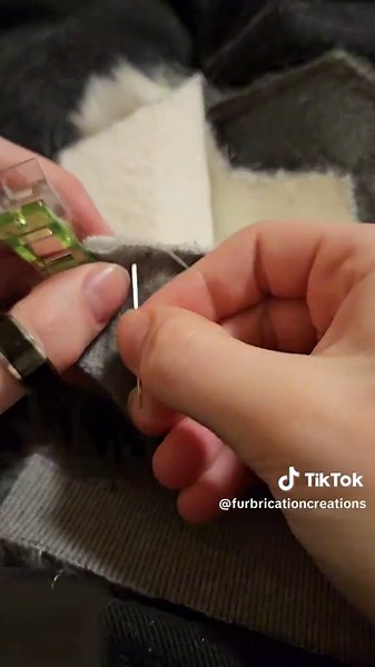 Pt 1 | sewing, sewing, and more sewing #furryart #furry #furryfandom #sewingtiktok #sewingforyoupage #cat #furryartist #fursuit #fursuitmaker #fursuitmaking