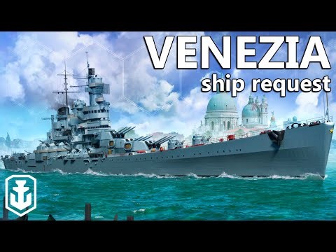 Leg Mod Venezia Is Too Much Fun! - Ship Request (World of Warships)