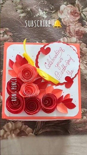 DIY Exploding Gift Box 🎁 | Gift Box Idea #shorts #viral #diy