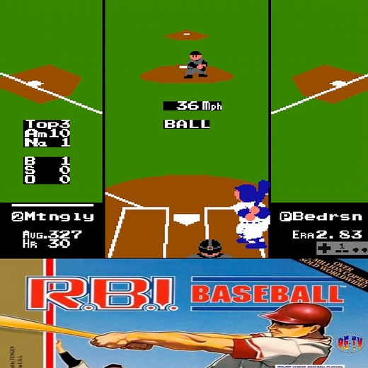 R.B.I. Baseball (NES) #RBIBaseball | Retro-Entertainment TV