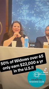 Did you know that 50% of U.S. #widows over 65 earn just $22,000 a year? This staggering statistic highlights a major inequity in widowhood that isn’t getting the attention it deserves. Why aren’t we talking more about this? The solution lies in raising awareness and providing essential financial education to empower widows to take control of their financial futures. Let’s start the conversation today. Stacy Francis, CFP, CDFA, CES, Founder of Savvy Ladies, did just that at our Modern Widows Club