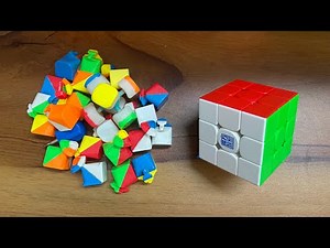 How to Repack a Rubik’s Cube 😍😱 From Broken to Solved 🧊