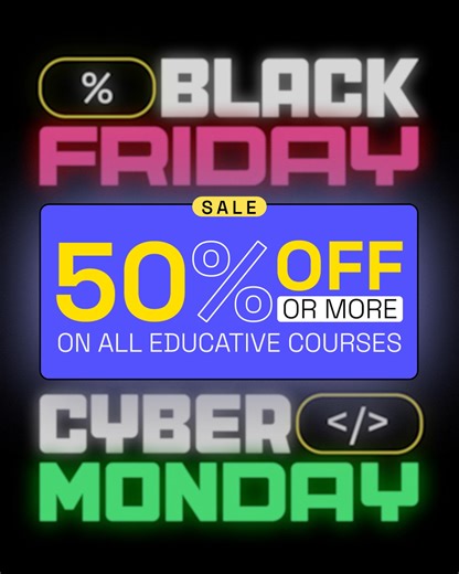 4.8K views | This BFCM, unlock unlimited learning with our 1200+ courses for 60¢ a day. Build interview-ready skills with personalized plans, cloud labs, mock interviews, and system-design practice. | Educative | Facebook