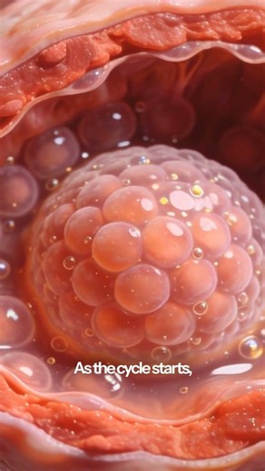 How Your Body Chooses Which Egg to Release #ovulation #reproduction #science