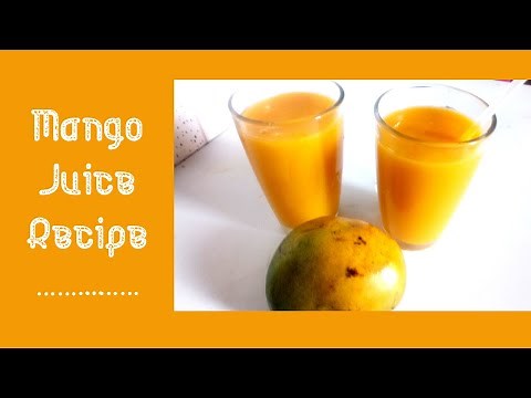 How to make Mango Juice with a Blender