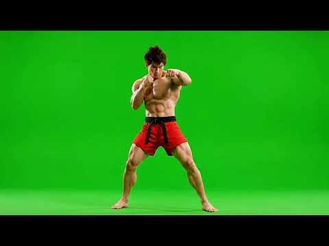 Baki the Grappler Realistic Fight Looped💥 Green Screen Effect | Anime Overlay