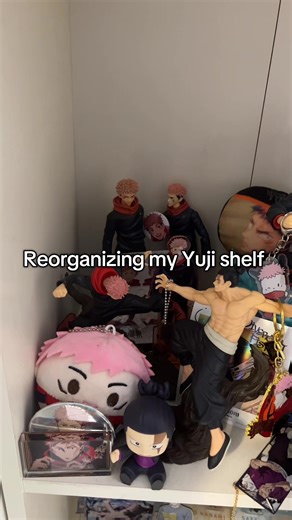 Organizing My Yuji Itadori Shelf from Jujutsu Kaisen