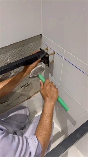 bathroom vanity installation-plumbing skills #bathroomcabinet