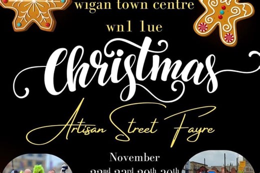 Wigan Town Centre Christmas Markets are back