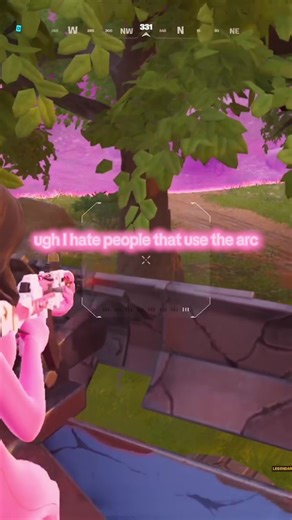 I hate arc users (sent from my arc gun) ✨ #fortnite #fortniteclips #fyp #gamergirl #fortnitefunny