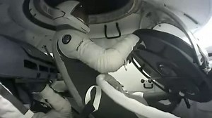History in space: Tech billionaire pulls off 1st private spacewalk high above Earth