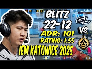 CS2 POV The MongolZ bLitz (22/12) vs GamerLegion (Nuke) IEM Katowice 2025