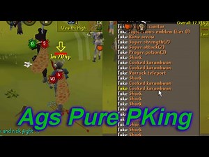 1 Defence Ags Pure Bounty Hunter Pking Commentary #1 - Oldschool Runescape 2007