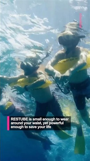 This device reinvented the traditional life-jacket for swimmers