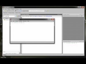 MATLAB Tutorial 1 - The MATLAB GUI