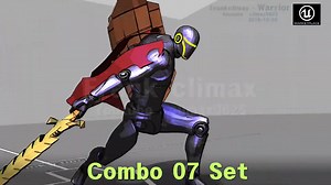 【Unity UE4动画分享】Frank RPG Warrior (Male) Frank climax