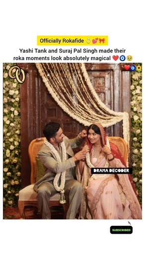 Officially Rokafide💍🧿❤️ #yashitank #surajpalsingh #rokaceremony #rokafied #viralshorts