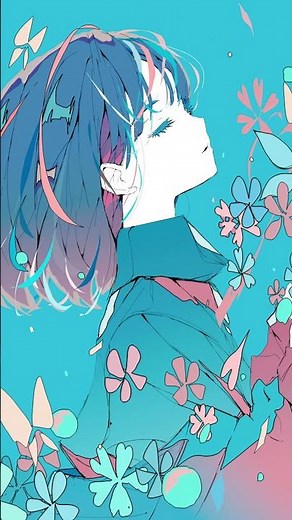 最終的な線画と完成した絵。 ♫-カトラリー/有機酸 #イラストメイキング #イラスト #art
