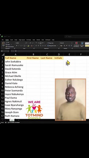 This is called Flash Fill in Excel
