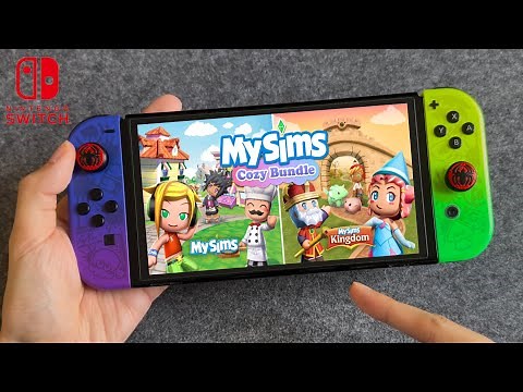 My Sims: Cozy Bundle on Nintendo Switch Gameplay | Switch Oled Gameplay