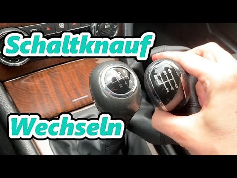 Schaltknauf wechseln beim Mercedes