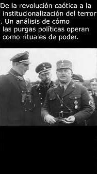 #Historia #NocheDeLosCuchillosLargos #AlemaniaNazi #Antropologia