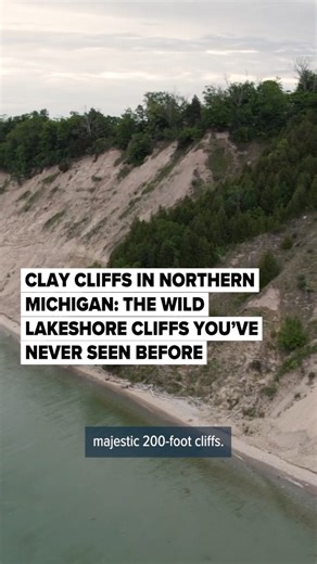 139K views · 875 reactions | Another Michigan must-visit! The Clay Cliffs Natural Area was preserved by The Leelanau Conservancy in 2013  | MLive.com | Facebook